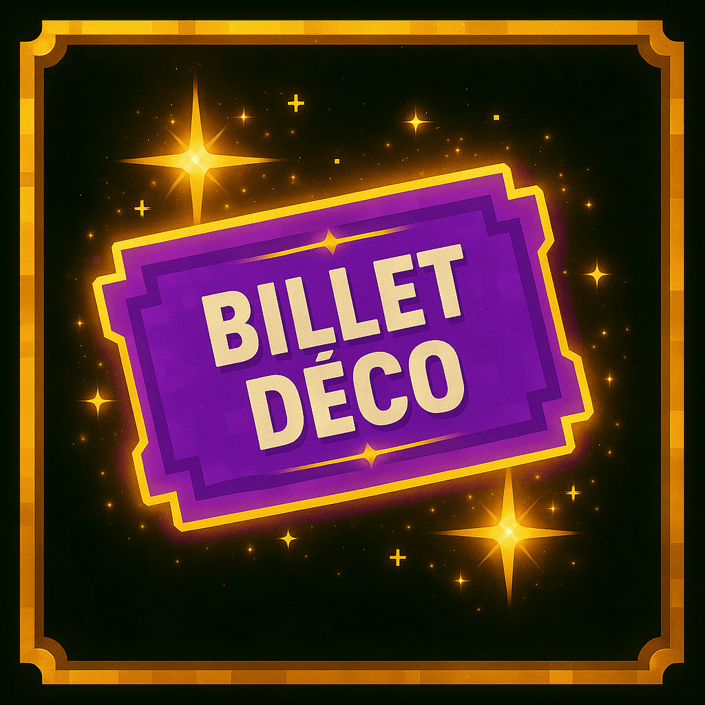Billets Déco x200 (+22 gratuit)