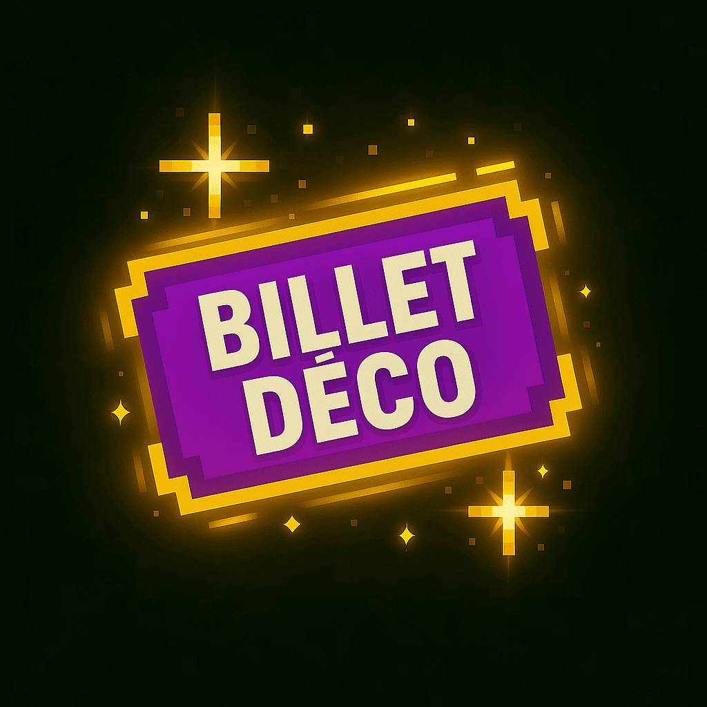 Billets Déco x50 (+5 gratuit)
