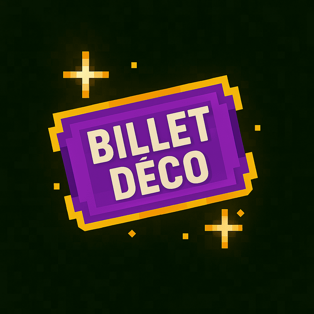 Billets Déco x20 (+2 gratuit)